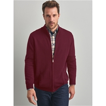 Mens Thermal Zip Cardigan