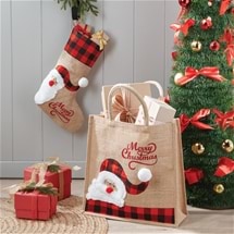 Christmas Gift Bag & Stocking Set