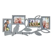 Family Photo Frame with Hooks