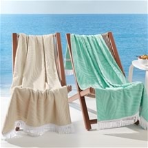 Palm Jacquard Beach Towel