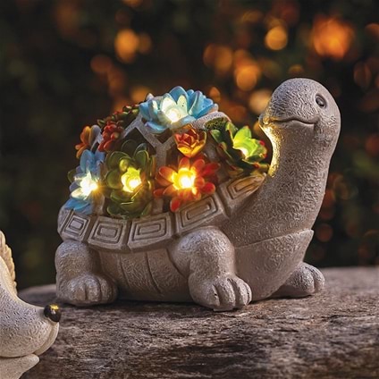 Solar garden deals animal ornaments