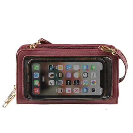 Get touch screen online phone purse