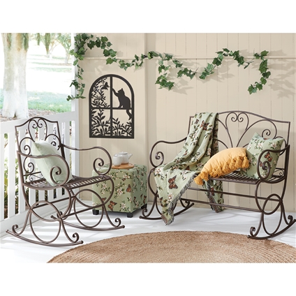 Rocking Garden Bench and Chair Innovations